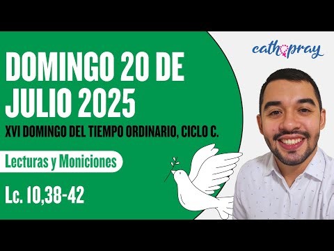 Lecturas y Moniciones. Domingo 20 de julio 2025. Domingo XVI del T. Ordinario, ciclo C