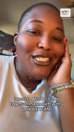AFROTECH on Instagram: "Imagine building your own GPTs to handle the tasks you need most as a creator. That’s exactly what attendees walked away with at our FREE AI Edge Summit.  Thanks to our community for showing up ready to learn and at AfroTech 2025, we’re showing you how these tools can transform your creativity. There’s still time to learn! Comment “TICKET” below and we’ll DM you the link to join us at AfroTech Conference | October 27-31.   @wherebebe"