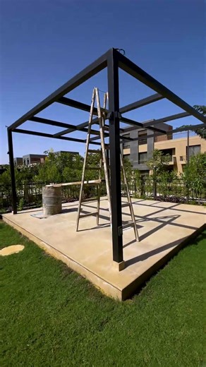 Aluminum Louvers Pergola System | Modern Outdoor Pergola – Green Line☀️