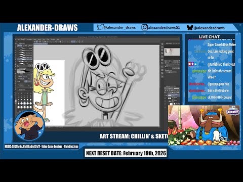 Twitch Livestream: 101st Art Raffle - 2/7/2026