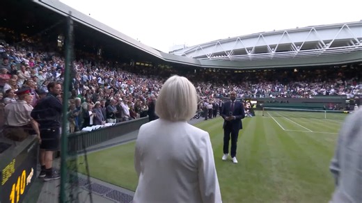 Sue Barker is back on Centre Court for a special occasion 🫶 #Wimbledon | Wimbledon