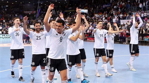 Futsal: Futsal-Rekordkulisse in Stuttgart - Deutschland besiegt England