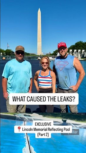 Exclusive inside Trump’s leak fix Lincoln Reflecting Pool