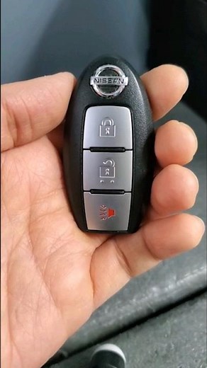 Nissan Rogue - how to change key fob battery