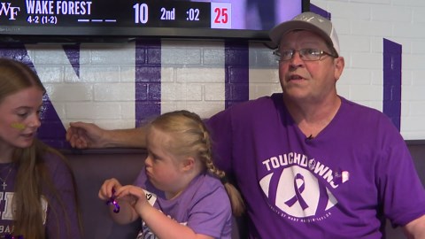 Hope Teeters' journey shines bright at UMHB’s 'Touchdowns' game