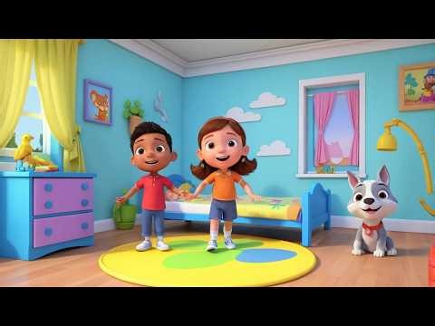 The Secret Map Under My Bed 🗺️ | Funny and Fun Kids Nursery Rhyme Animation