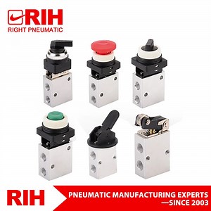 [Hot Item] MOV Series Mechanical Pneumatic Push Button Pneumatic 3 Port