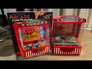 Unboxing and Testing Electronic Arcade Coin Pusher!