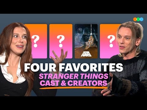 Four Favorites with Millie Bobby Brown, Noah Schnapp, Jamie Campbell Bower and The Duffer Brothers