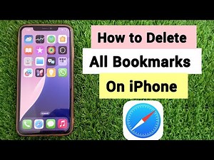How to Delete All Bookmarks on Safari