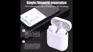 3.3K views · 24 reactions | Bluetooth headset twinsets with charger box and cable very good sound quality and very strong built in microphone We have delivery to all area of Kuwait | W Shop | Facebook