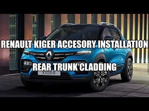 Fitment of Rear trunk cladding KIGER