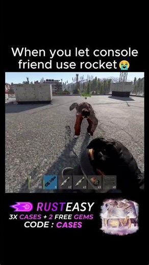 Who let bro use Rocket 😭