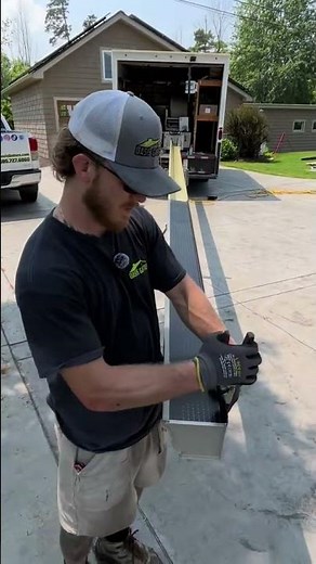 AluRex gutter guard installation #guttermaintenance #raingutter #diy #downspout #roofing #gutter