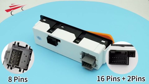 Q21-6119 A/C Climate Control Module Panel for Peterbilt Truck 337 348 389 HVAC Control Panel Q21 6119