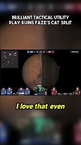 Brilliant Tactical Utility Play Ruins FaZe's Cat Split