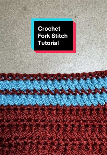Master the Fork Stitch: A Crochet Tutorial
