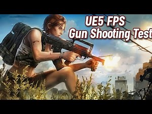UE5 FPS Gun Shooting Test | Made with Unreal Engine