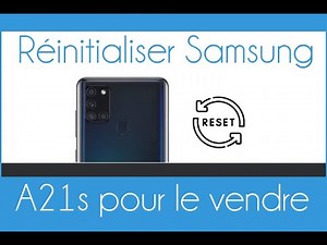 How to reset a Samsung Galaxy A21s before selling it