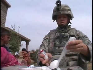 U.S. Army Infantry Platoon Female Combat Medic