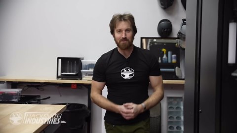 Crafting REAL Assassins Creed Hidden Blades (Damascus Titanium)