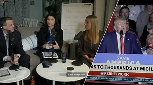 Michigan Attorney General spent the evening fact-checking former President Trump during his rally in Macomb County. Story: https://nbc25news.com/news/local/former-president-trump-speaks-in-michigan-while-michigan-a-g-nessel-fact-checks-him | Mid-Michigan NOW