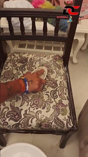 5 Years of Dirt Cleaned from Chair – Dry Vacuum Process