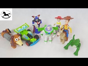 RETRO DISNEY PIXAR FULL SET OF 8 UK MCDONALDS HAPPY MEAL TOY STORY 2 KIDS TOYS
