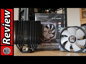 RGB Luftkühler unter 40€? / LC CC 120 RGB Review [German]