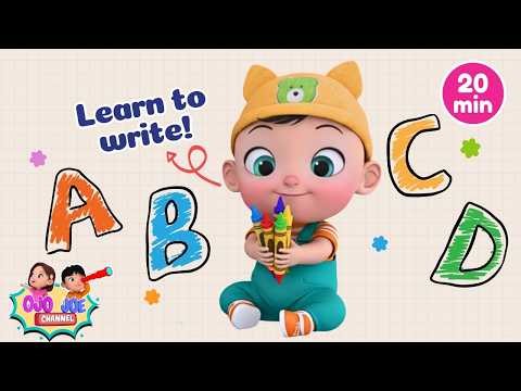 ABC Song + Learn to Write ABCD | Alphabet Learning for Kids #abcd #kidslearning