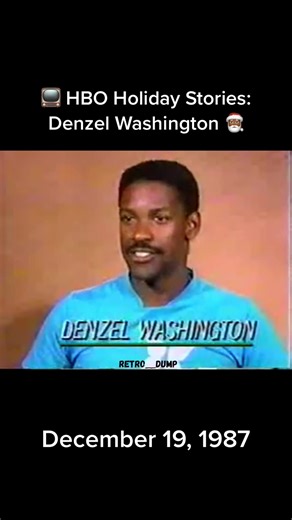 📺 #80sTV: HBO Holiday Stories: Denzel Washington 🎅🏾 • December 19, 1987 Denzel Washington shares his early Christmas memories 📼: The AVTB Archives (YouTube) #DenzelWashington #HBO #Holiday #Holidays #Christmas #vintagechristmas #retro #throwback #nostalgia #blackculture #blacktiktok #vintagevibes #80s #80snostalgia #80svintage #80sbaby #80sbabies #80skid #80skids #80svibes #totally80s #80sforever #80sthrowback #80sthrowbacks #theeighties #1980s #1980svintage #1980svibes #1980snostalgia #1980