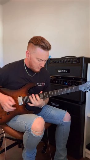 Joey Z 🪐 on Instagram: "One of my all time fav solos by @adrianvandenberg_official 💯💯 @whitesnake “Here I Go Again” … that last run is hard AF so I did it as accurately as a could 🙏🏻🙏🏻 • • Going through my @badcatamps LYNX into the @official_line6 HELIX native plugin for effects. • • Guitar is the all new @chapmanguitars Scout Legacy 🔥🔥🔥🔥🔥🔥🔥 • • • #guitar #music #guitars #musicians #rocknroll"