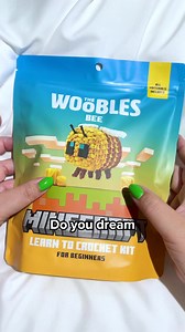 🚨 NEW CRAFTING QUEST! 🚨 Level up your skills with stitchable Minecraft mobs & items! 🧶🐝🧟‍♂️🐉🦙 From Bees to Ender Dragons, Llamas to Zombies, these kits have everything you need to craft IRL—no XP required! 🎮✨ | The Woobles