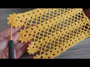 Wonderful and Easy Crochet Floral Filet Shawl and Cover Pattern 🌸 Beautiful Filet Crochet Design2024