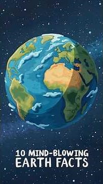 10 Earth Facts That Will Blow Your Mind! #earthfacts #earth #sciencefacts #trivia #earthday