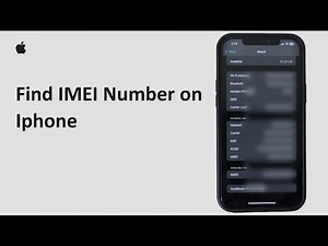 How To Find iPhone IMEI Number 2025 | Check IMEI Numbers On iOS