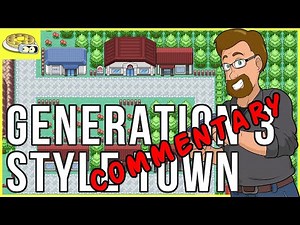 A TOWN WITH NO NAME Speed Development COMMENTARY | RPG Maker XP Pokémon Essentials Map Creation