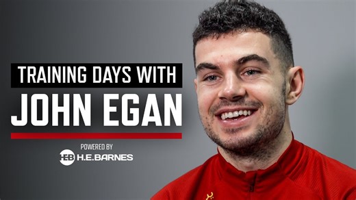 Training Days | John Egan interview on Sheffield United teammates | Premier League interview