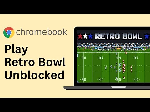 How To Play Retro Bowl On School Chromebook !