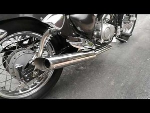 Kymco zing 150 custom dual exhaust