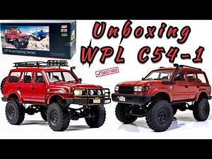 Unboxing the WPL C54-1 RTR