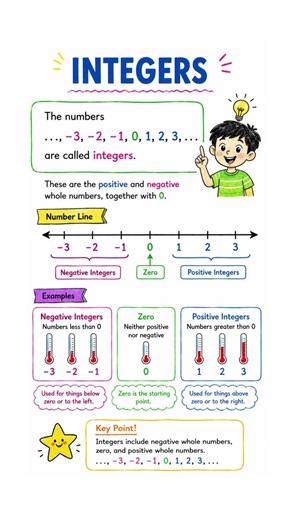 Integers #learnwithfun
