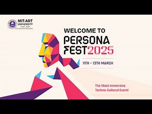 Day 2 PERSONA FEST 2025 @MITADTUniversityPune