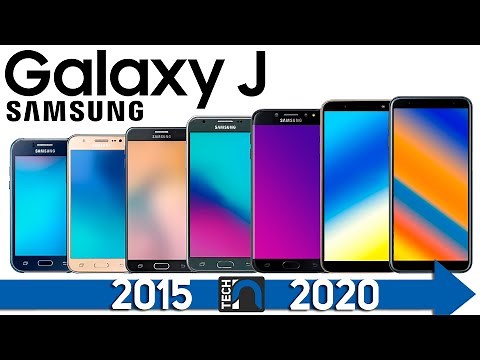 All Samsung Galaxy J Series Phones Evolution 2015 - 2020