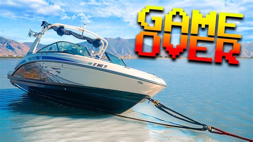 A proposal turns chaotic when a boat hits a hidden sandbar