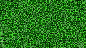 animation of living creature cells that move like they are alive. moving background in the form of cells of living creatures