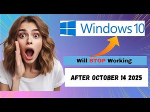 Windows Will STOP Working After October 14 2025 – What You NEED to Do! || Windows will stop working