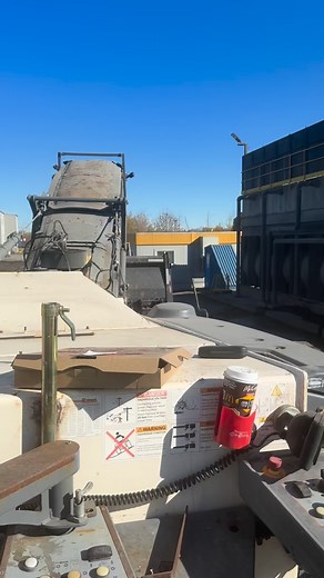 Our water truck looks a little different from up here! We recently supported @bams_construction on a parking lot milling job. Thanks for trusting us BAMS, it's always a pleasure to work for you. #watertruck #roadmilling #wirtgengroup #ottawapaving #ottawalandscaping | K. Joly Contracting