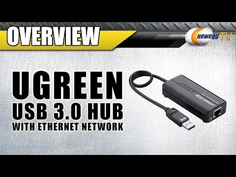 Ugreen 3 Ports USB 3.0 Hub Overview - NewEgg Products