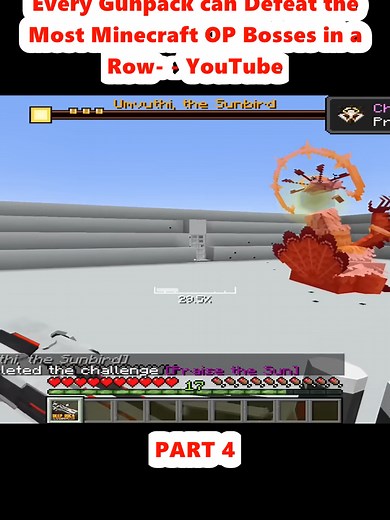 Strongest CZ Guns vs. Minecraft OP Bosses